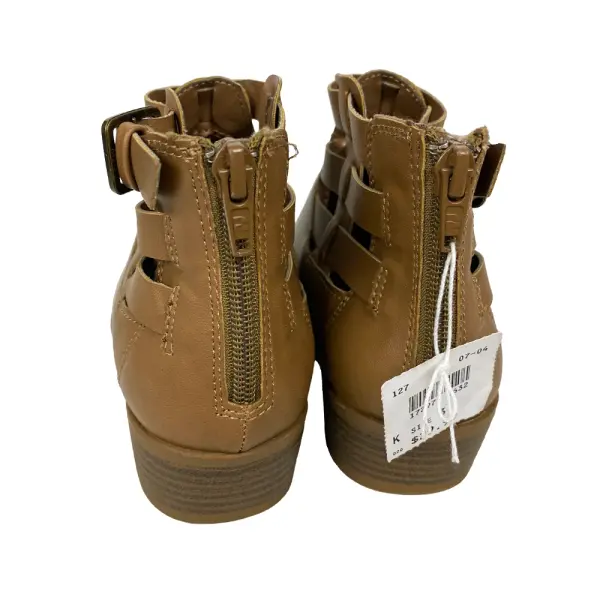 American Eagle Girls’ Faux Leather Ankle Boots