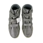 Brash Girls’ Phoenix High-Top Sneakers – Pewter Shimmer