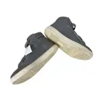 Brash Girls’ Phoenix High-Top Sneakers – Pewter Shimmer