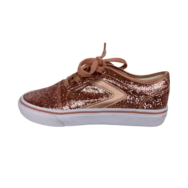 Airwalk Girls’ Sparkly Pale Pink Sneakers