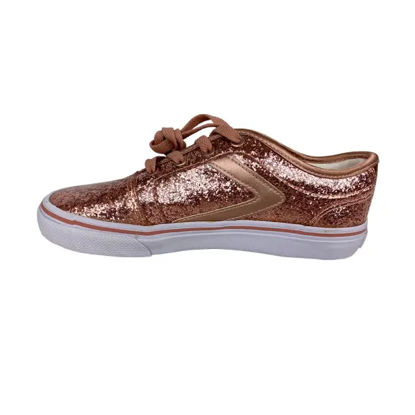 Airwalk Girls’ Sparkly Pale Pink Sneakers