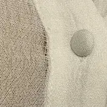 1.STATE Eyelet Blouse White Crinkle Gauze Button Front V Neck