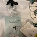 1.STATE White Floral Flutter Sleeve Jumpsuit with Pockets