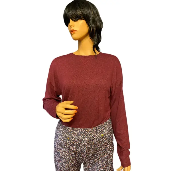 Alfani Cozy Knit Long Sleeve Sleep Top