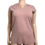 Alfani Sleeveless Tunic Top Mauve Pottery Clay