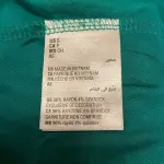 Alfani Petite Satin Trim High Low Tee Lush Meadow Green