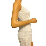 Alfani Scoop Neck Ruched Tank Top White Layering Essential