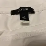 Alfani Scoop Neck Ruched Tank Top White Layering Essential