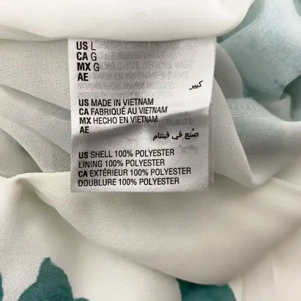 Alfani Watercolor Floral V-Neck Blouse