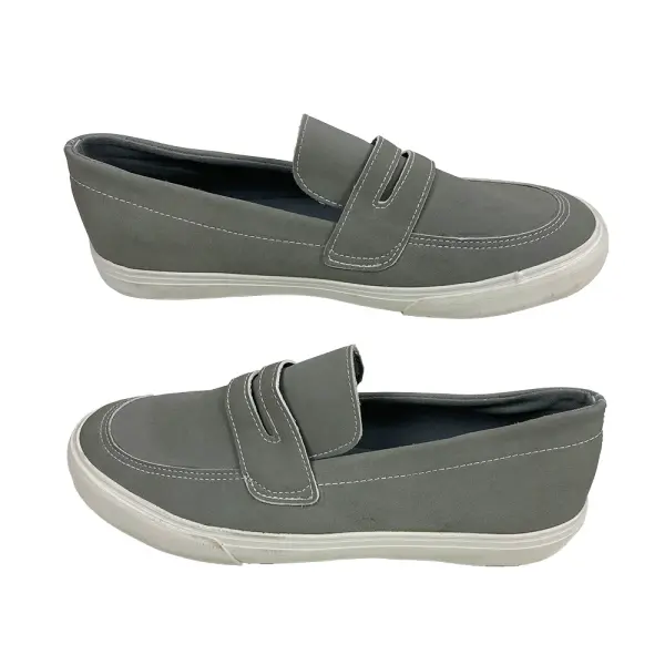 American Eagle Kids’ Gray Loafer Slip-On Sneakers Size 3.5