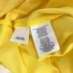 Anne Klein Citron Yellow V-Neck Stretch Top