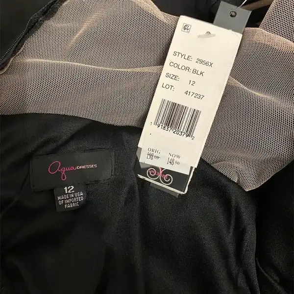 Aqua One Shoulder Asymmetrical Mesh Detail Cocktail Dress