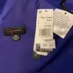 Aqua Women’s Cobalt Blue Sleeveless Asymmetric Ruffle Popover Midi Dress