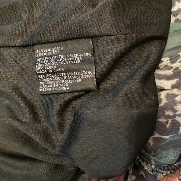 Aqua Black Red Floral Pleated Chiffon Gown Dress Size 6