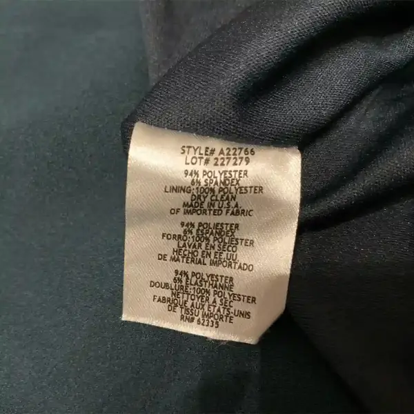 Aqua Pine Green Scoop Neck High Slit Evening Gown