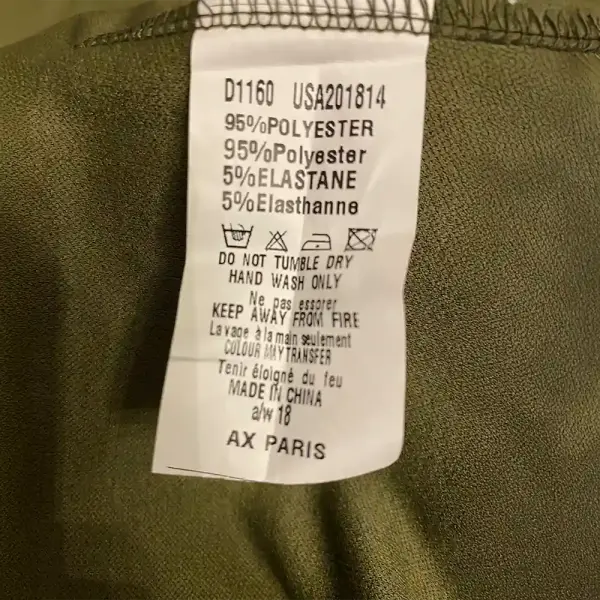 AX Paris Cold Shoulder Wrap Front Bodycon Dress