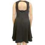 B. Darlin Sweetheart Neckline Fit and Flare Dress Open Back