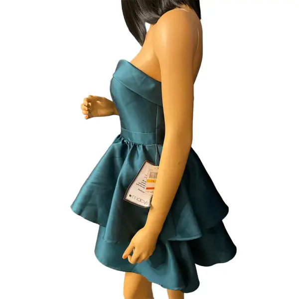 B. Darlin Strapless Double-Tiered Dress