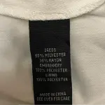 BCX Floral Embroidered Halter Dress White Navy Blue