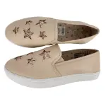 Brash Blush Star Cut Twin Gore Slip On Sneakers Girls Size 3.5