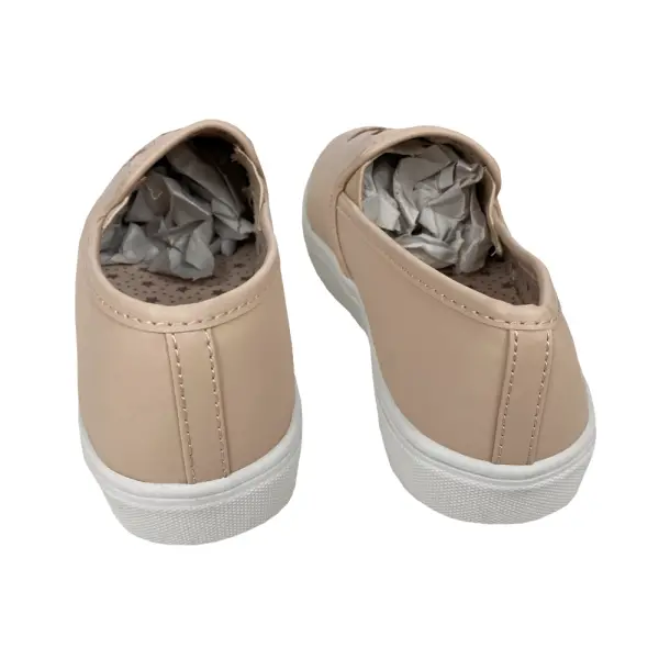 Brash Blush Star Cut Twin Gore Slip On Sneakers Girls Size 3.5