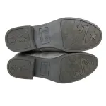 Brash Girls’ Grey Faux Suede Ankle Boots with Star Zipper Accent