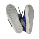 Brash Kids' Girls' Drea Purple Gray Metallic Lace-Up Fashion Sneaker Size 3