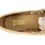 Brash Beige Tan Quilted Faux Leather Slip-On Sneakers Size 5.5 Women