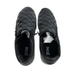 Brash Girls' Fetch Black Quilted Slip-On Casual Shoes Size 3