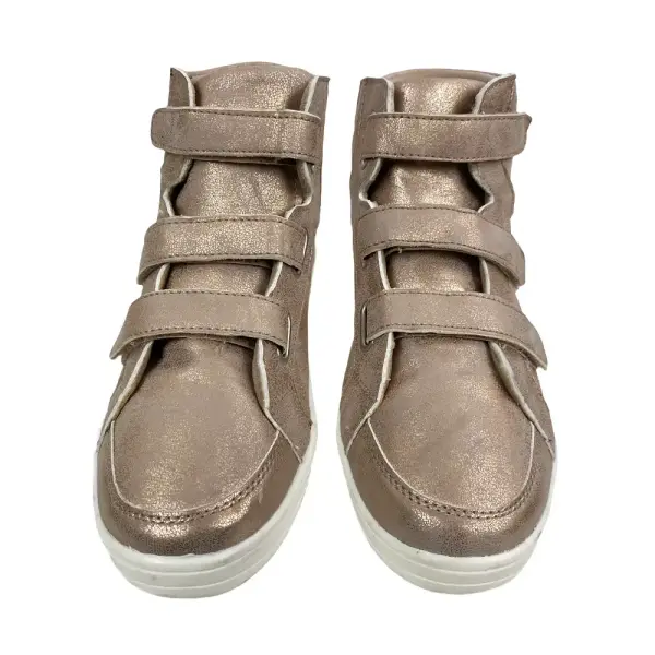 Brash Girls Phoenix Rose Gold High-Top Sneakers Size 3.5