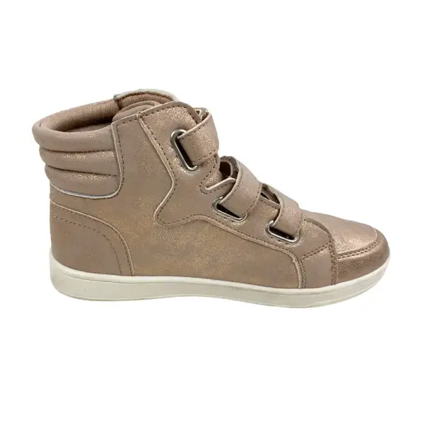 Brash Girls Phoenix Rose Gold High-Top Sneakers Size 3.5