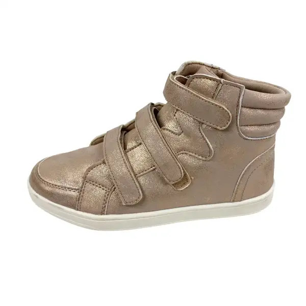 Brash Girls Phoenix Rose Gold High-Top Sneakers Size 3.5