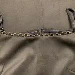 Calvin Klein Cold Shoulder Sheath Dress Chain Detail Neckline