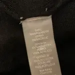 Calvin Klein Cropped Faux Fur Jacket Black Open Front XL