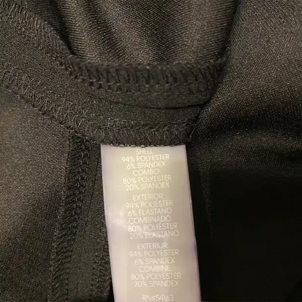 Calvin Klein Black Illusion Trim Bell Sleeve Sheath Dress