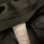 Calvin Klein Womens Black Zippered 3/4 Sleeve Jewel Neck Short Sheath Dress