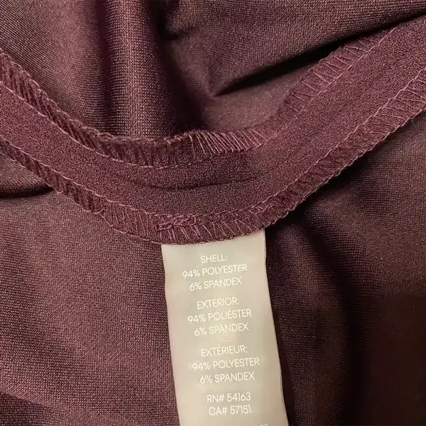 Calvin Klein Petite Starburst Sheath Dress in Aubergine