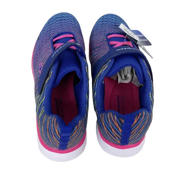 Champion Girls Performance Gusto Kallie II Blue Multi Sneakers Size 3.5