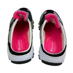 Champion Women's Mule Slip-On Sneakers Black Pink Size 6W