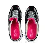 Champion Women's Mule Slip-On Sneakers Black Pink Size 6W