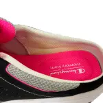 Champion Women's Mule Slip-On Sneakers Black Pink Size 6W