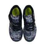 Champion Boys Black Gray Active Sneakers Size 3