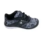 Champion Boys Black Gray Active Sneakers Size 3