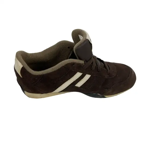 Champion Girls Brown and Tan Suede Sneakers Size 2.5 Youth