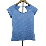 C9 Champion Women Blue DuoDry Open Back Athletic Top