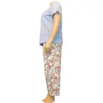 Charter Club Womens Cotton Capri Pajama Set Multi Floral
