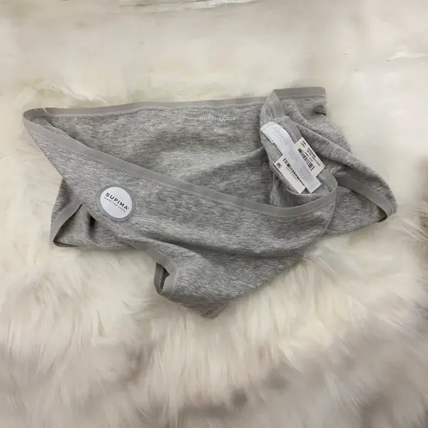 Charter Club Supima Cotton Hipster Panties Gray