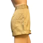 Danielle Bernstein Polka Dot High Rise Cuffed Shorts