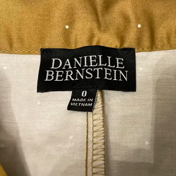 Danielle Bernstein Polka Dot High Rise Cuffed Shorts