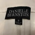 Danielle Bernstein Bike Shorts Cloud Exposed Zipper Stretch